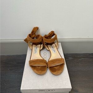 Jimmy Choo lace up sandals